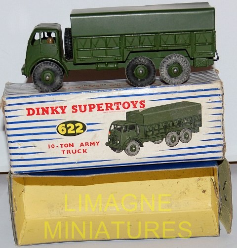 DINKY TOYS ridelle arriére pour le camion GMC dinky militaire 
