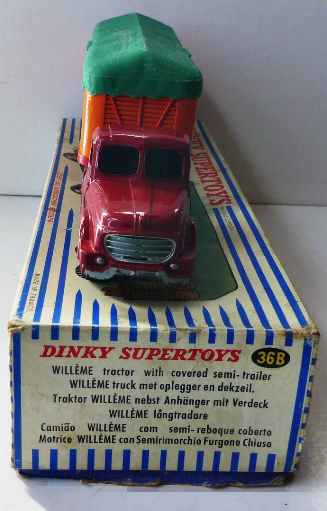F.DINKY WILLEME withcovered sami-trailer