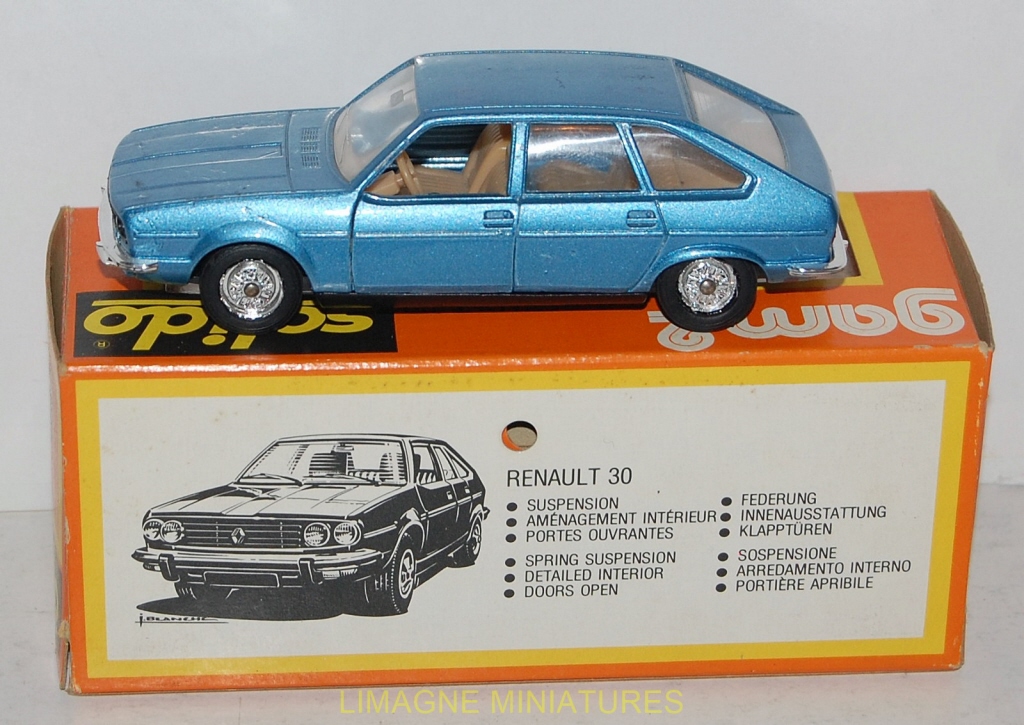 Renault 30 Solido vintage en boîte état neuf