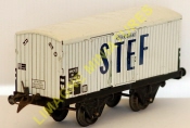 b24 7 hornby wagon frigo stef ech o cote gauche et avant