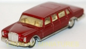 b25 45 corgi toys mercedes benz 600 pullman avant et cote gauche