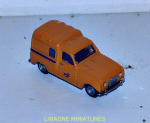 norev renault 4L fourgonnette la poste