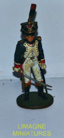 figurine delprado officier tirailleurs 