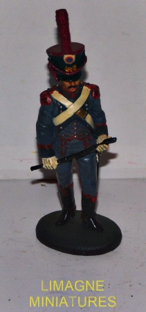 figurine delprado conducteur train d'artillerie