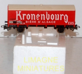 b29 53 jouef wagon kronenbourg 6260