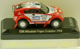 b32 142 solido mitsubishi pajero evolution  dakar 2004
