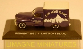 b32 163 altaya ixo peugeot 203 c8 lait mont blanc