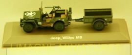 b32 239 atals jeep willys mb avec remorque