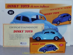 b38 153 dinky toys atlas volkswagen coccinelle ref 181