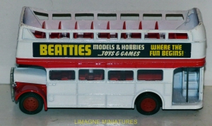 b38 186 corgi bus anglais aec regent open special beatles ref d599