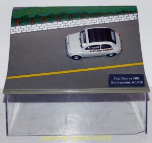 b38 23 universal hobbies diorama fiat nuova 500 derivazione abarth
