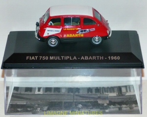 b38 29 ixo altaya fiat 750 multipla abarth 1960