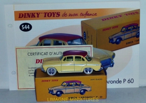 b38 84 dinky toys atlas simca aronde p60 ref 544