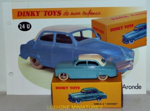 b38 85 dinky toys atlas simca 9 aronde  ref 24u