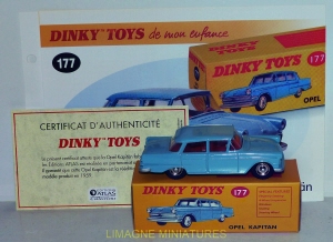 b38 93 dinky toys atlas opel  kapitan ref 177