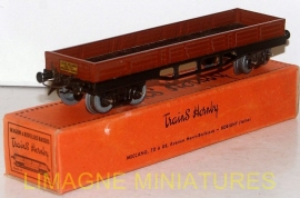c21 6 hornby wagon a ridelles basses a bogies