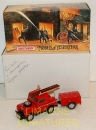 d18 165 matchbox land rover avec remorque pompier