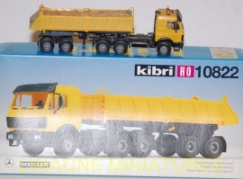 d20 191 kibri tracteur mercedes avec semi benne enrochement ref 10822