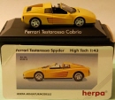 f5 45 herpa ferrari testarossa cabrio