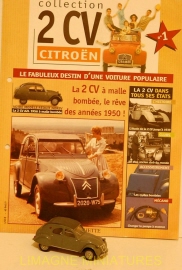 f7 49 norev hachette citroen 2cv azl 1956 malle bombee numero 1