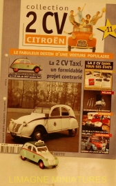 f7 59 norev hachette citroen 2cv azl 1957 taxi numero 11