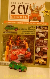 f7 66 norev hachette citroen 2cv  peace and love 1976 numero 18