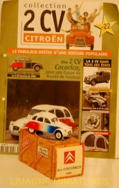 f7 70 norev hachette citroen 2cv cocorico 1986 numero 22