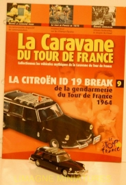 f7 80 norev atlas citroen id 19 break gendarmerie tour de france 1964 numero 9