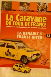 f7 83 norev atlas renault 5 france inter  tour de france numero 12