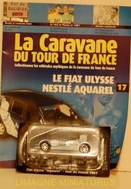 f7 88 norev atlas fiat ulysse aquarel tour de france 2003 numero 17