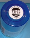 g11 657 TAMIYA BOMBE PEINTURE CLEAR BLUE