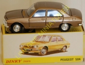 g16 2 dinky toys peugeot 504 cote gauche