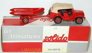 g18 123 solido hachette dodge wc 56 avec zodiac pompiers num 67