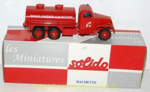 g18 127 solido hachette gmc 6x6 cckw 353 citerne pompiers num 13