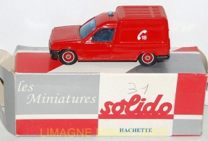 g18 128 solido hachette renault express pompiers num 31