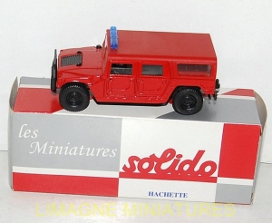 g18 139 solido hachette vltt hummer h1  pompiers num 128