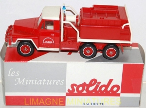 g18 152 solido hachette acmat 6x6 citerne pompiers num 134