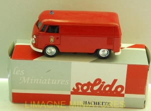 g18 154 solido hachette combi volkswagen toler split 1966 ville de dolsheim pompiers num 124