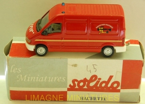 g18 165 solido hachette renault master sauvetage nautique pompiers num 45