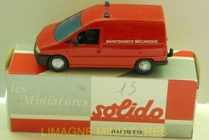 g18 167 solido hachette peugeot expert pompiers num 15