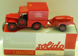 g18 174 solido hachette dodge 4x4 et moto pompe pompiers num 167