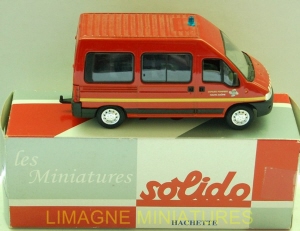 g18 181 solido hachette citroen jumper pompiers num 151