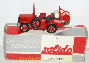 g18 187 solido hachette dodge command car wc 56 4x4  pompiers num 6