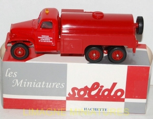 g18 188 solido hachette gmc cckw 353 6x6 citerne  pompiers num 168
