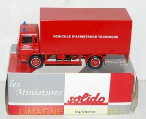 g18 195 solido hachette renault vehicule assistance technique pompiers num 103