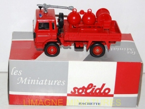 g18 203 solido hachette renault 4x4 trm 2000 spheres pompiers num 143