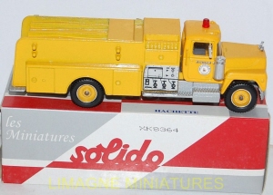 g18 210 solido hachette mack r 600 auto pompe americaine pompiers num 74