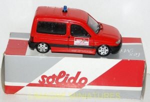 g18 220 solido hachette citroen berlingo  pompiers num 146