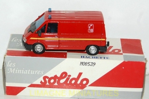 g18 225 solido hachette renault trafic   pompiers num 29