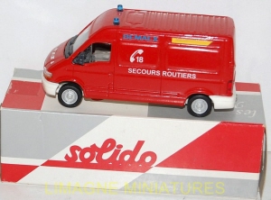 g18 227 solido hachette renault master secours routiers bemaex pompiers num 81